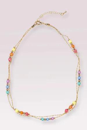 Boutique Golden Rainbow Necklace