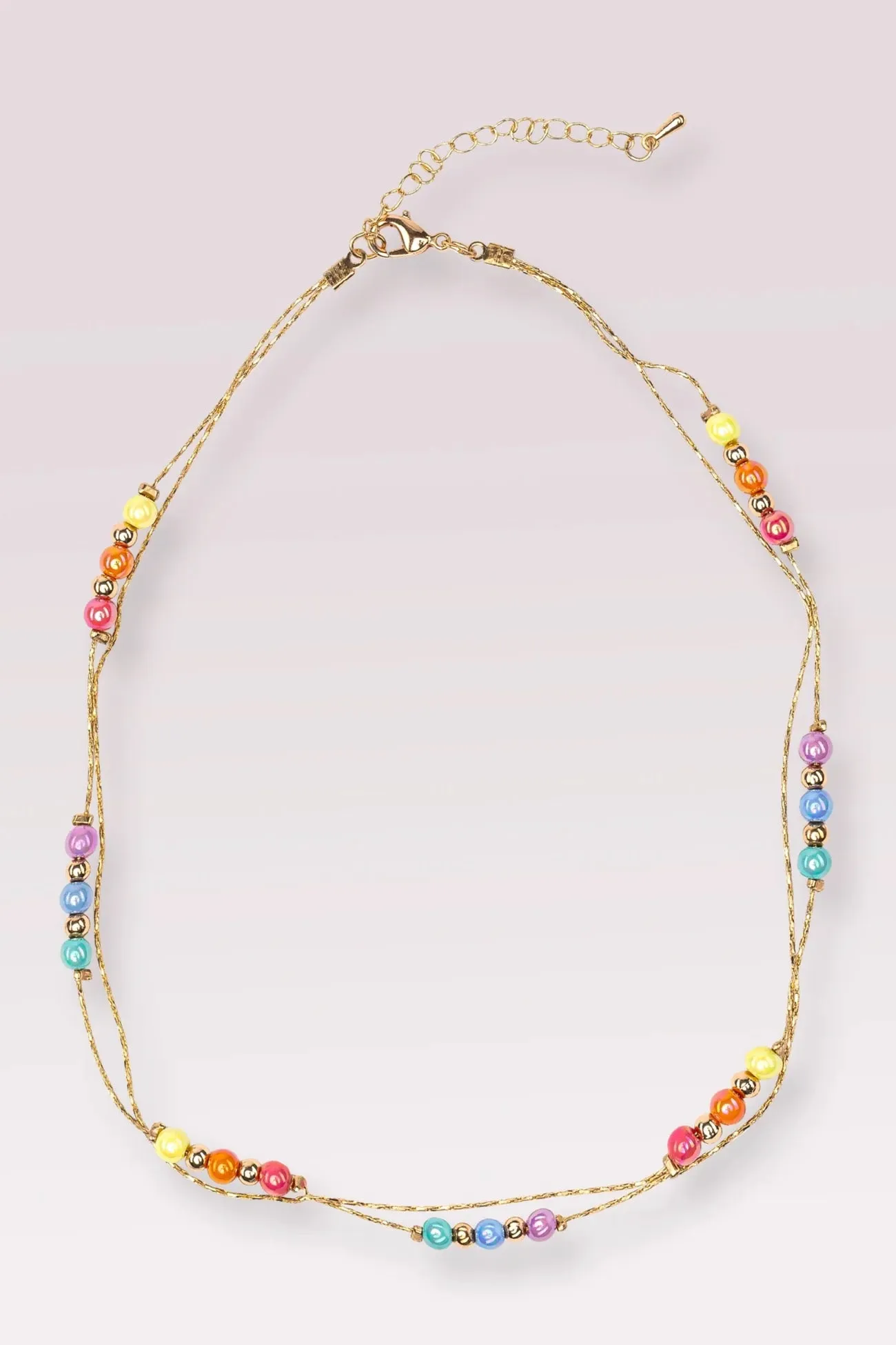 Boutique Golden Rainbow Necklace