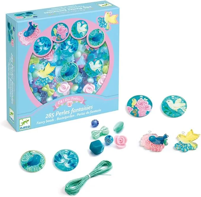 Djeco Bubble Beads - Birds