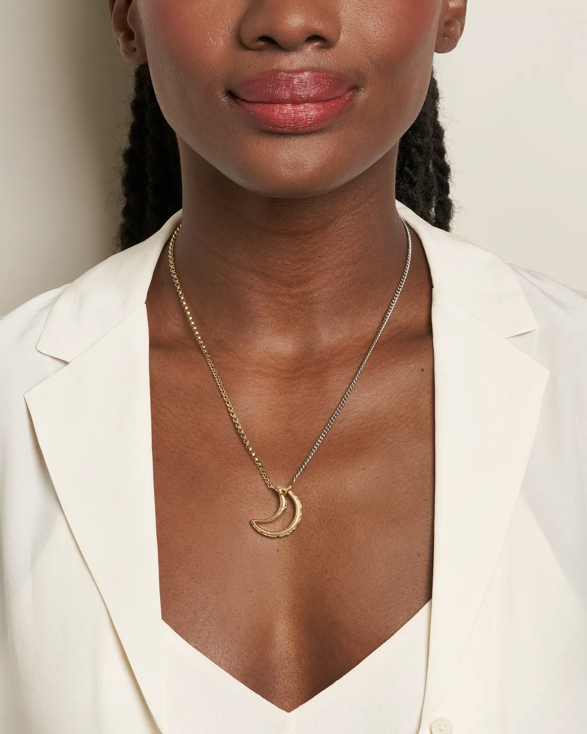 Fly Me To The Moon Lock in Yellow Gold