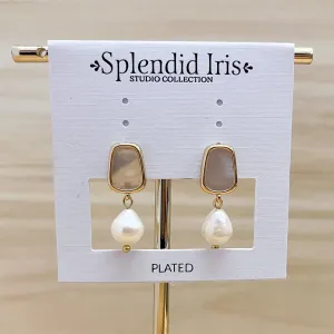 Freshwater Pearl Drop Earrings