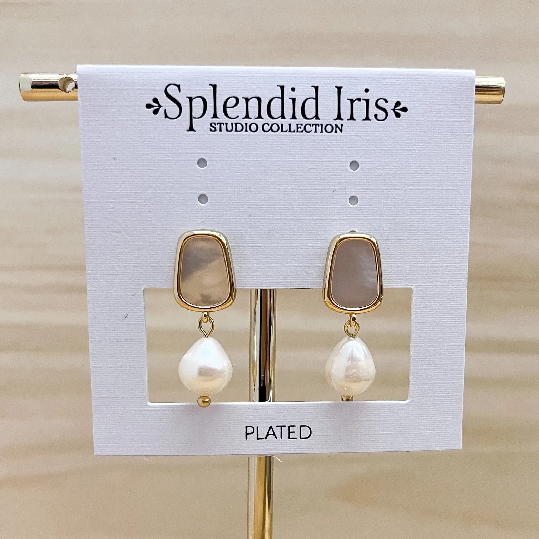 Freshwater Pearl Drop Earrings