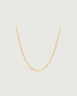 Herringbone Chain | Gold