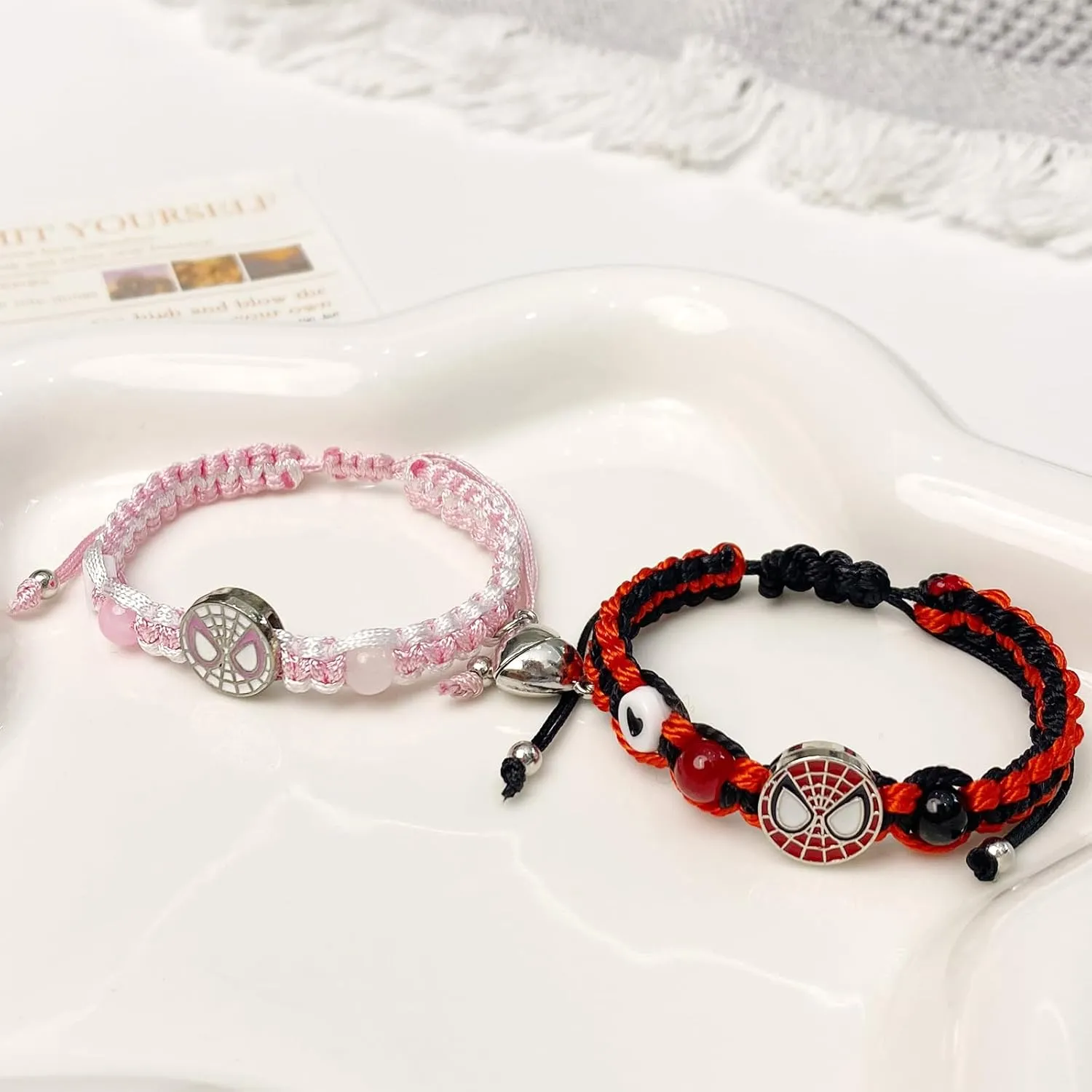 Matching Bracelets for Couples Birthday Gift For Best Friend Heart Charm Couples Bracelets Gifts for for Bf Gf
