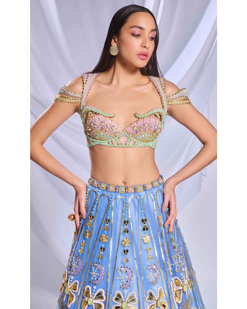 Once In A Blue Moon Lehenga Set
