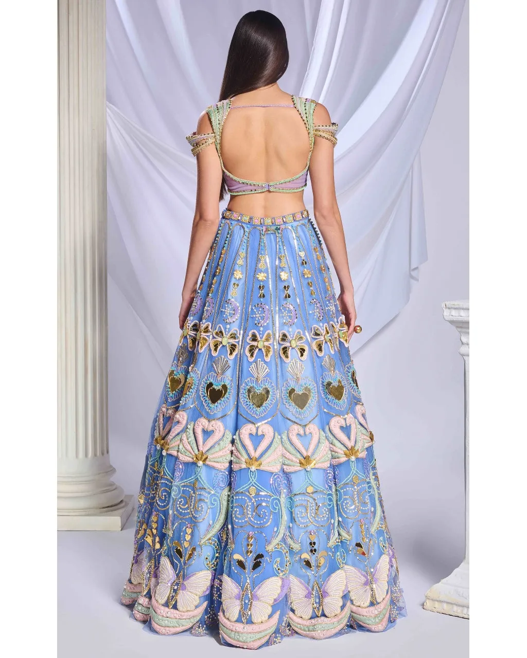 Once In A Blue Moon Lehenga Set