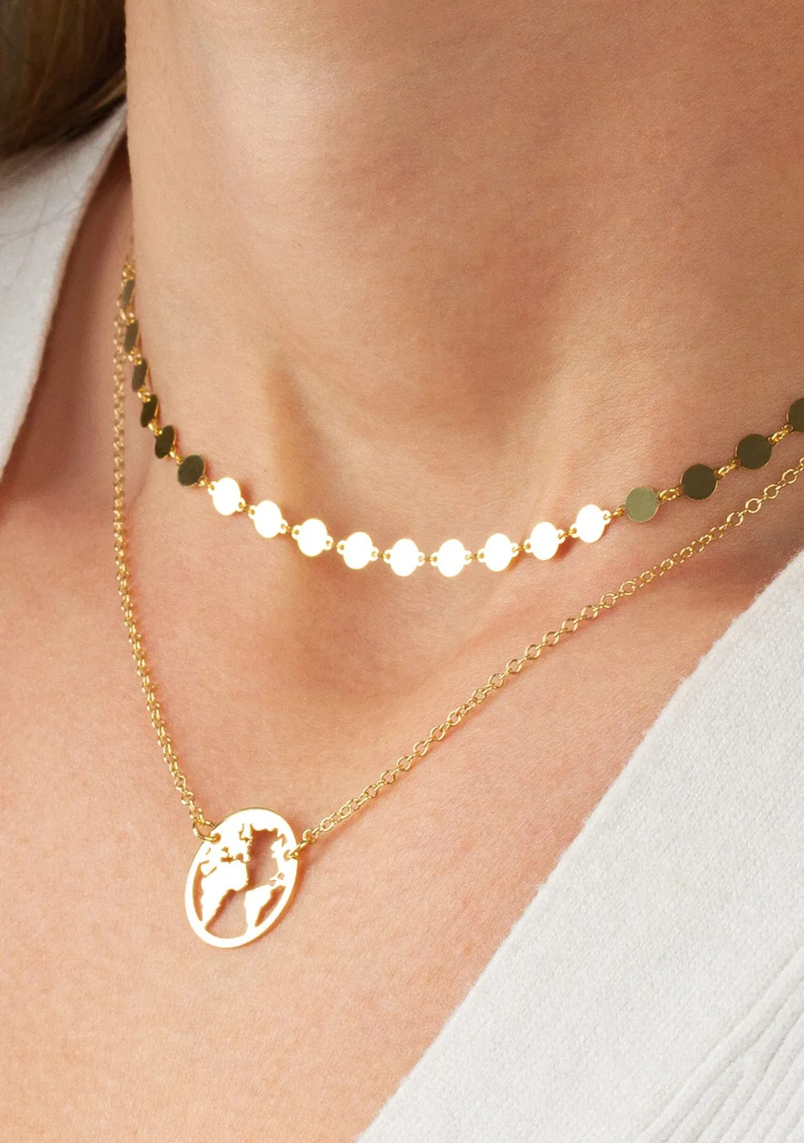 Pendant World Gold
