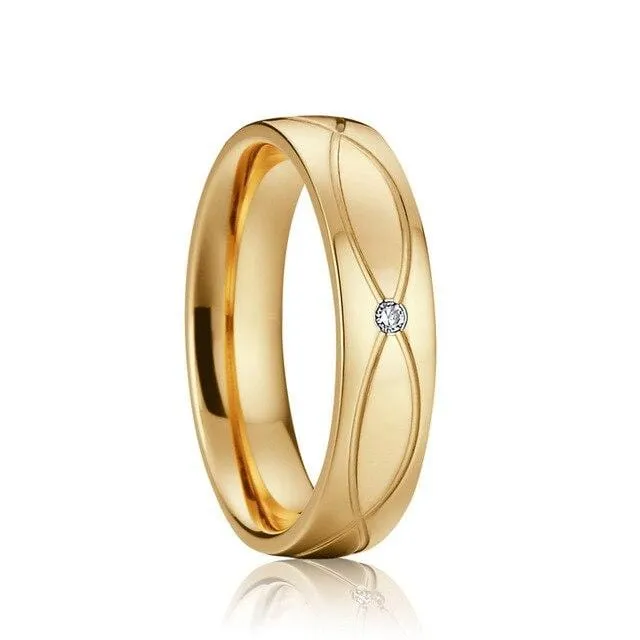 Wedding ring set for couples